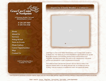 Tablet Screenshot of gracecarenorthpointe.com
